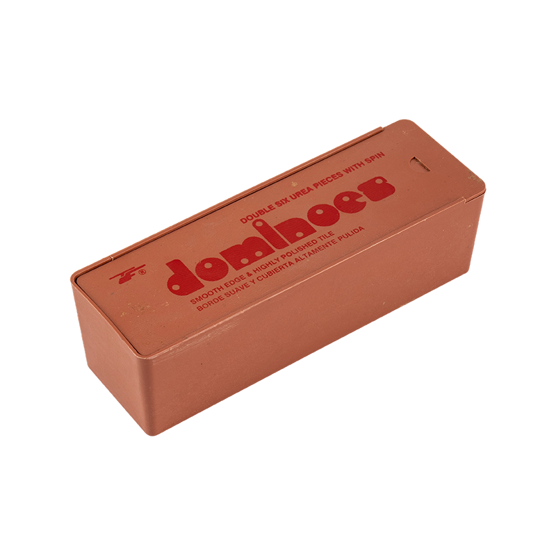 Přenosné plastové dvojnásobné šest domino