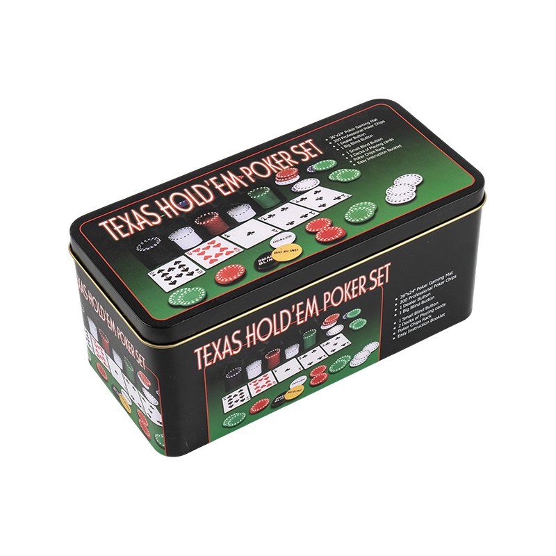 200ks Iron Box Party Game Chip Set